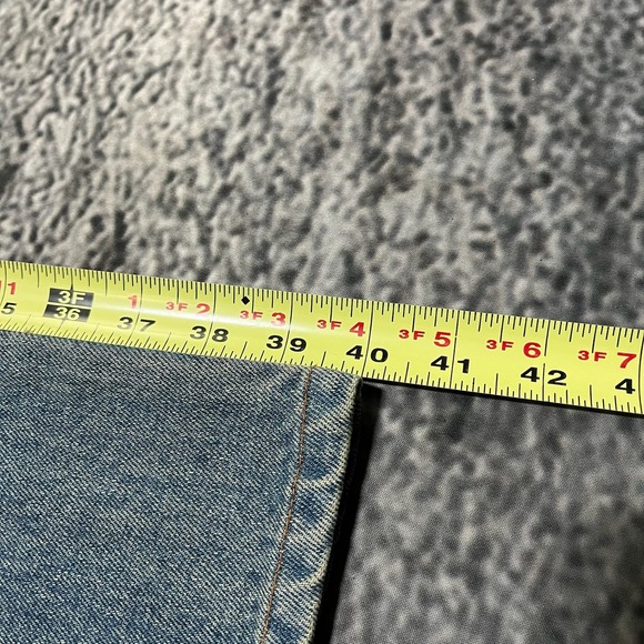 NEW Etnies Jeans Womens 7 (32x32) Blue Low Rise Bootcut Skater Vintage Y2K - Picture 11 of 16